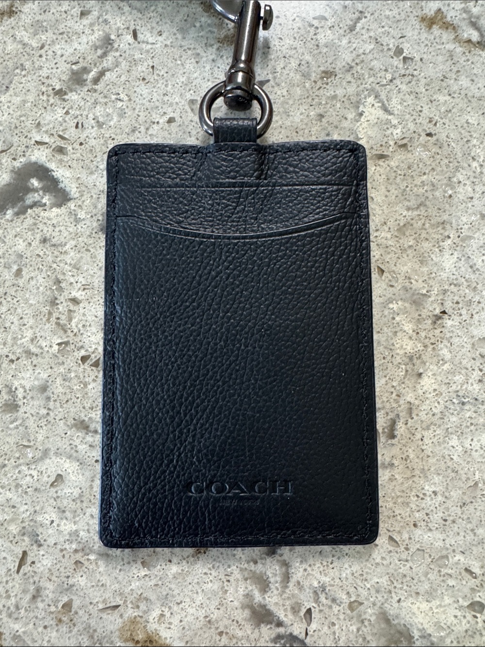 Coach Card Holder & Lanyard